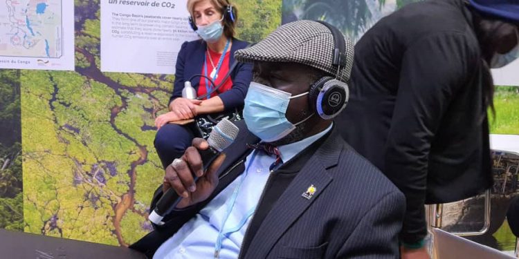 COP 26 : Nicaise Moulombi répond présent et plaide pour l’économie verte.