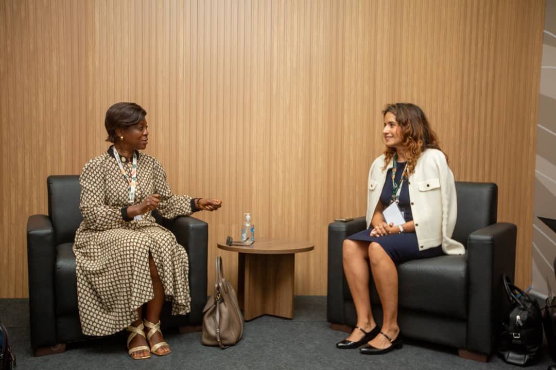 Rencontre bilatérale entre la Ministre Soudan-Nonault et la Ministre marocaine Leila Benali